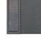 Dacasso Black Crocodile Embossed Leather 25.5" x 17.25" Side-Rail Desk Pad PR-2202 - alternate 5